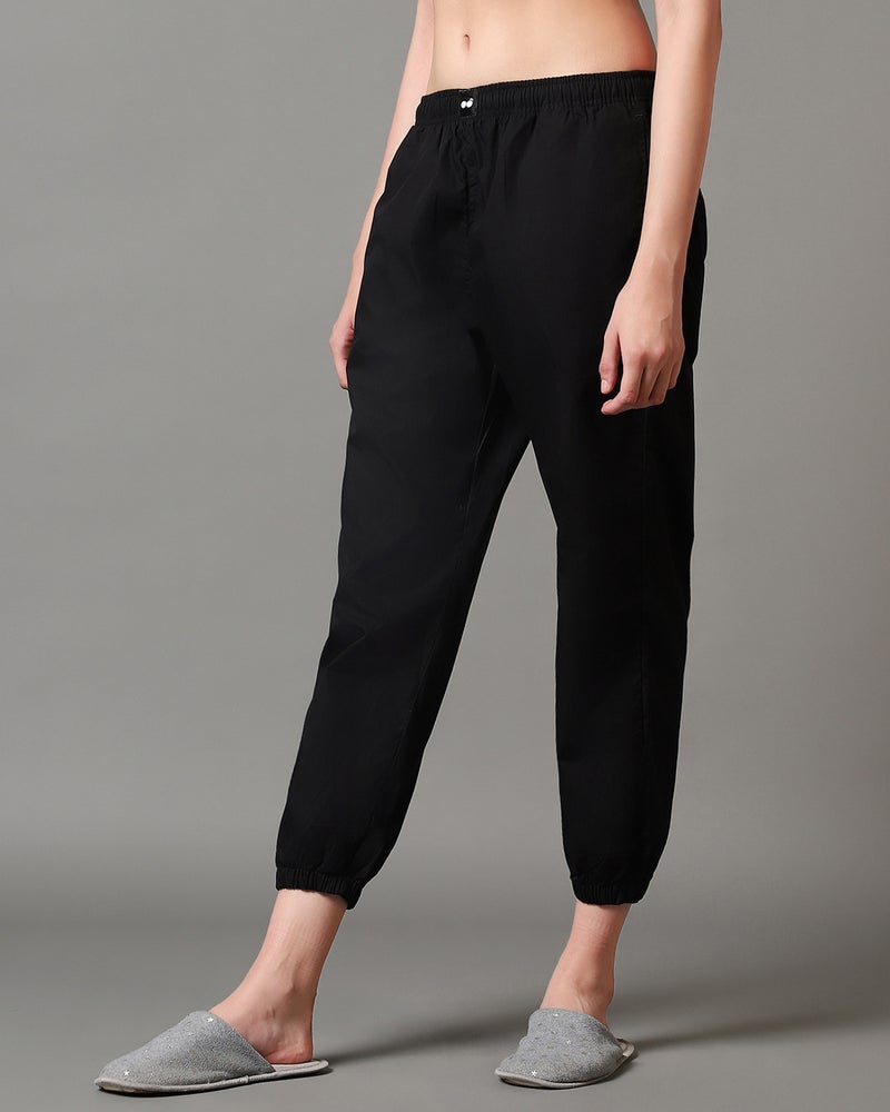 bewakoof Women's Black Pyjamas - Image 2